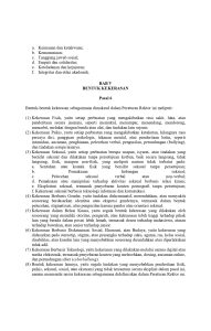 Peraturan Rektor UNISMA Halaman 6-Tentang Pencegahan dan Penanganan Kekerasan di Universitas Islam Malang