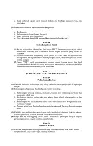 Peraturan Rektor UNISMA Halaman 11-Tentang Pencegahan dan Penanganan Kekerasan di Universitas Islam Malang